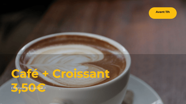 Café • The drinks board that keeps up with the counter